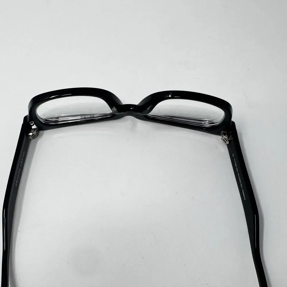 Warby Parker Crosby 100 Black Crystal Eyeglass Frames 53-18-140